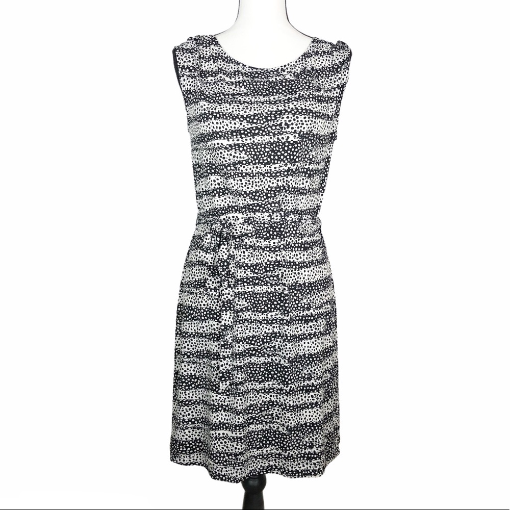 Banana Republic sleeveless dress with tie waist